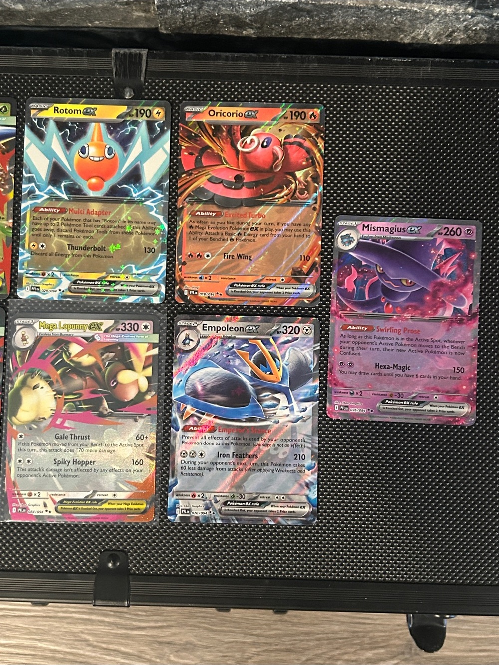 Pokemon TCG Lot of 9 EX Holo Trading Cards from Phantasmal Flames 🔥 Set M/NM - Picture 3 of 4
